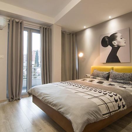 Vanilla Boutique Apartments Szkopje Kültér fotó