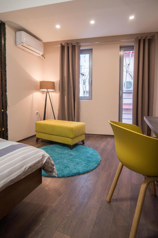 Vanilla Boutique Apartments Szkopje Kültér fotó