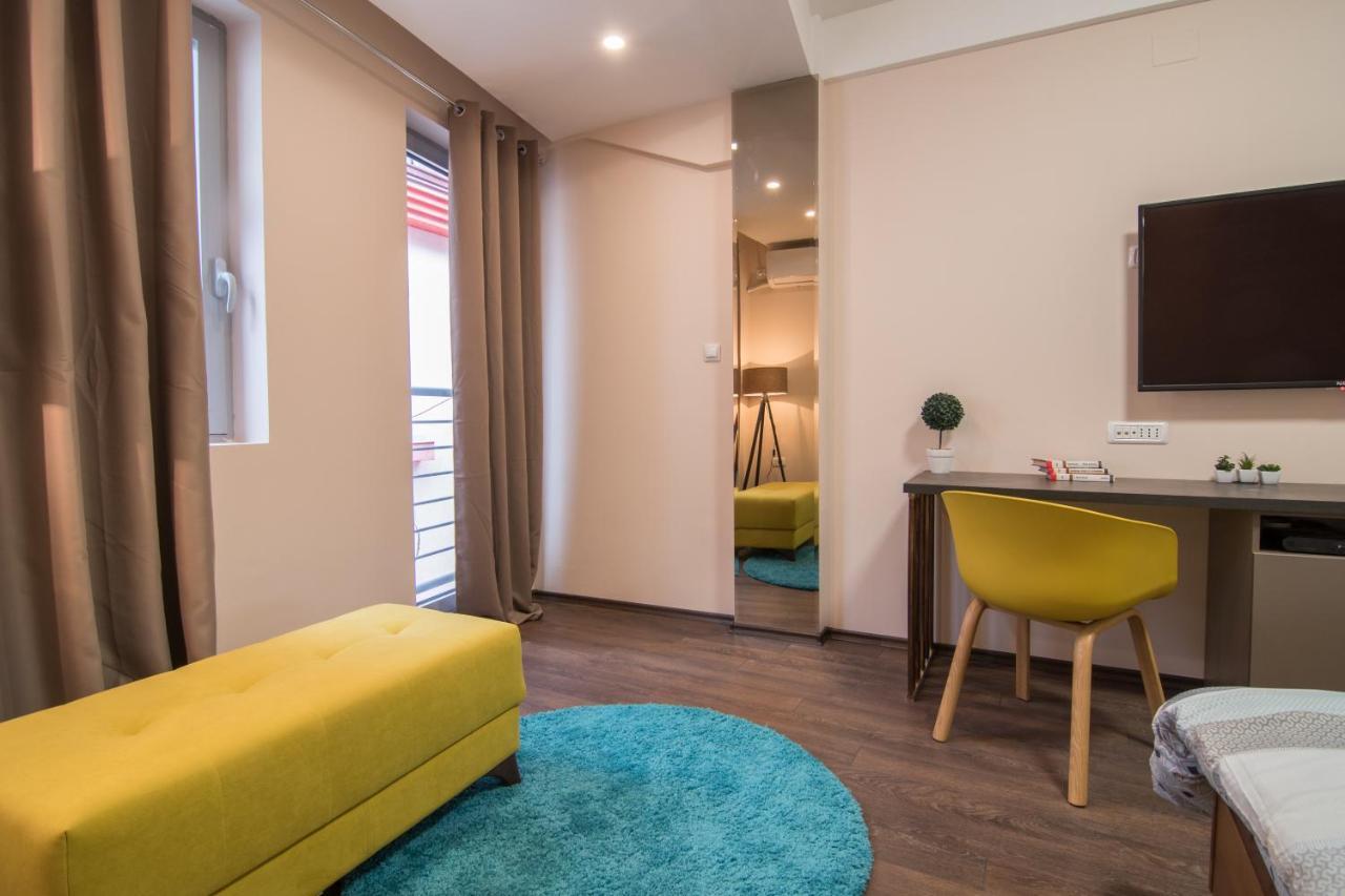 Vanilla Boutique Apartments Szkopje Kültér fotó