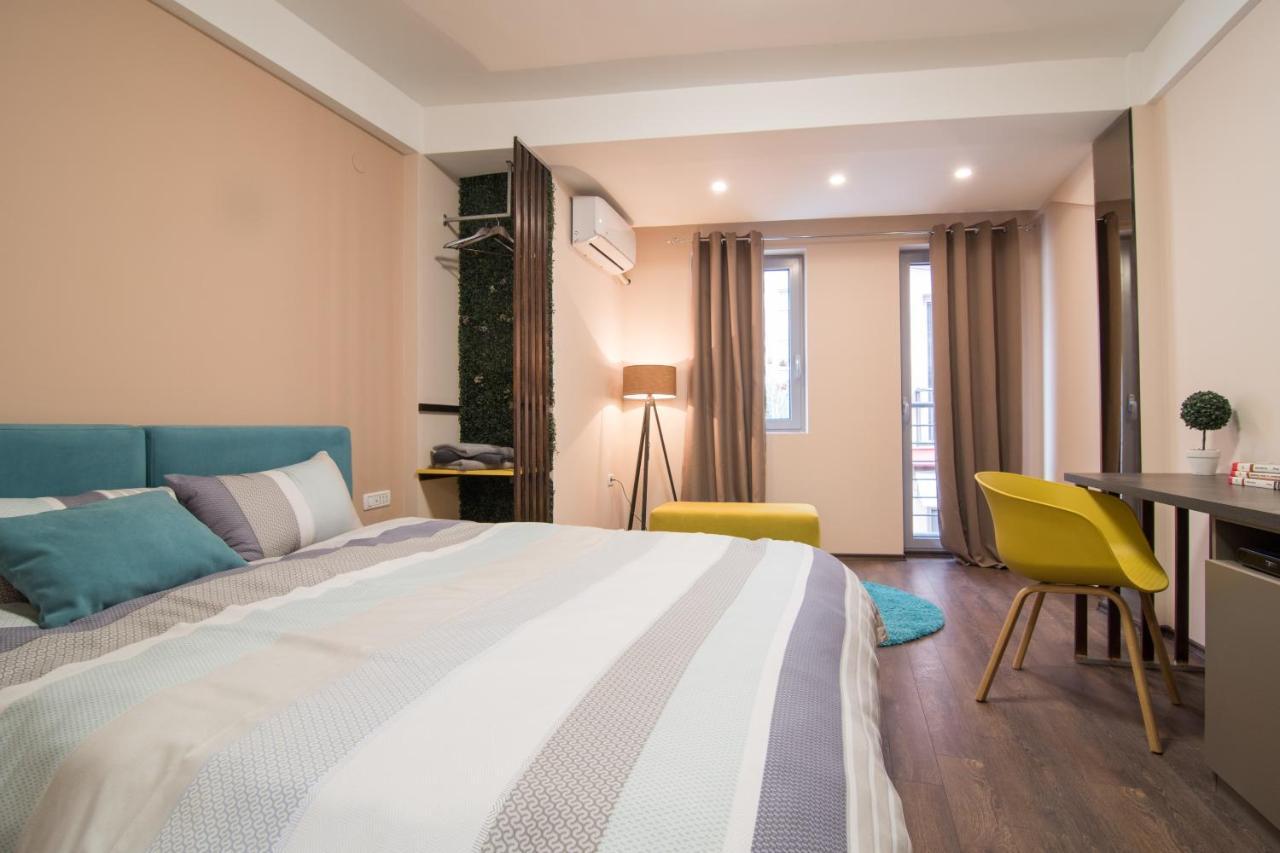 Vanilla Boutique Apartments Szkopje Kültér fotó