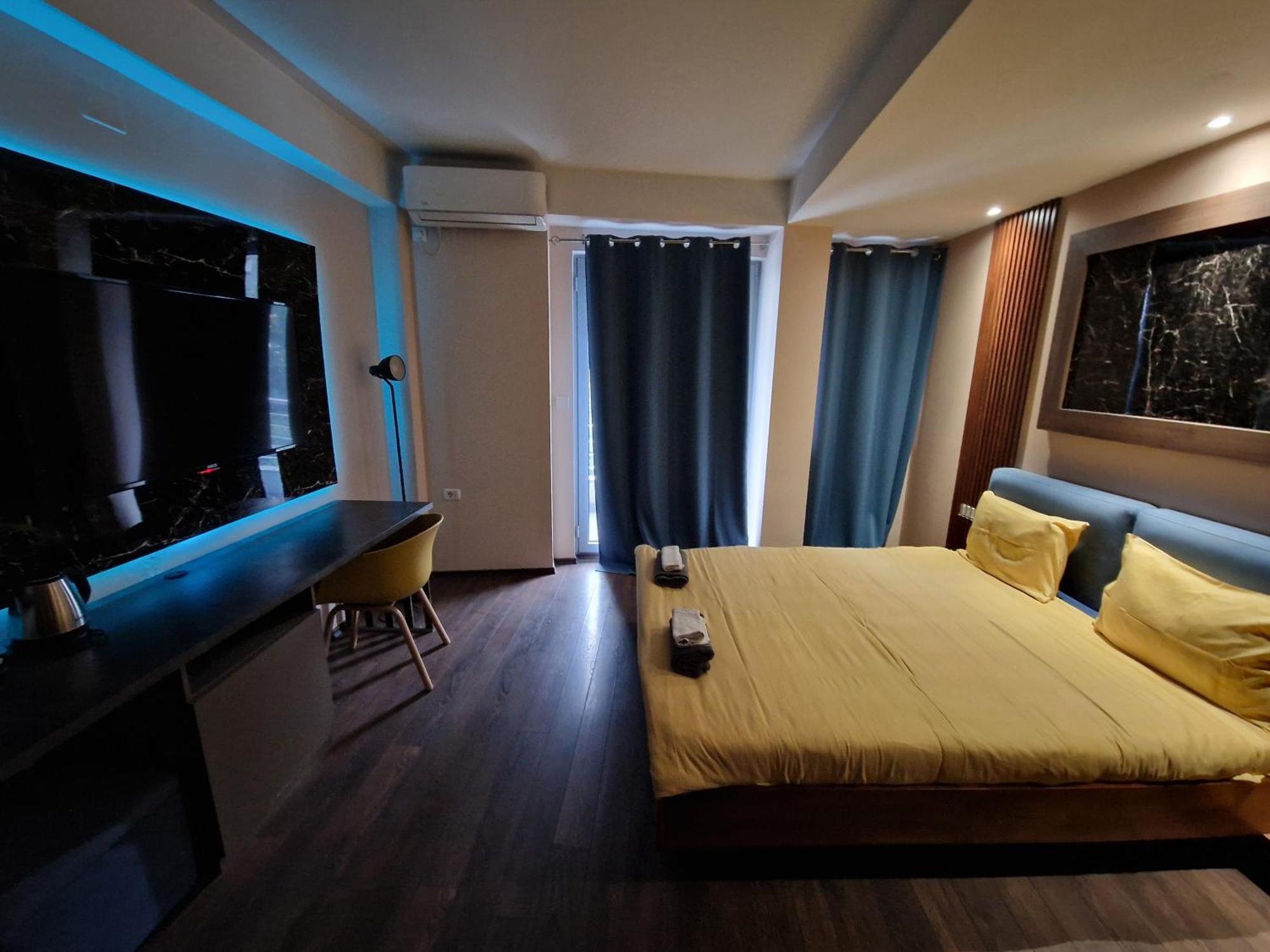 Vanilla Boutique Apartments Szkopje Kültér fotó