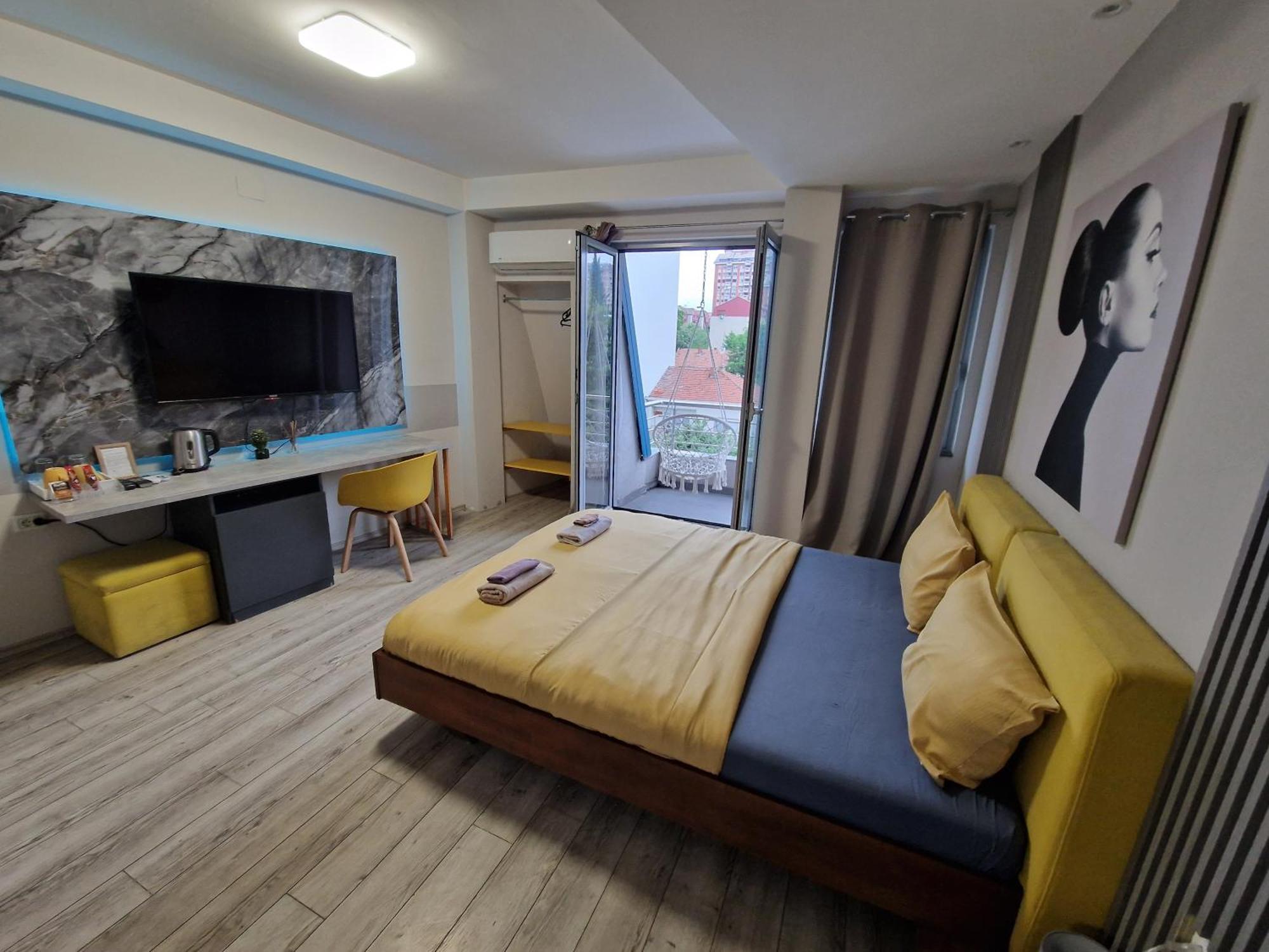 Vanilla Boutique Apartments Szkopje Kültér fotó