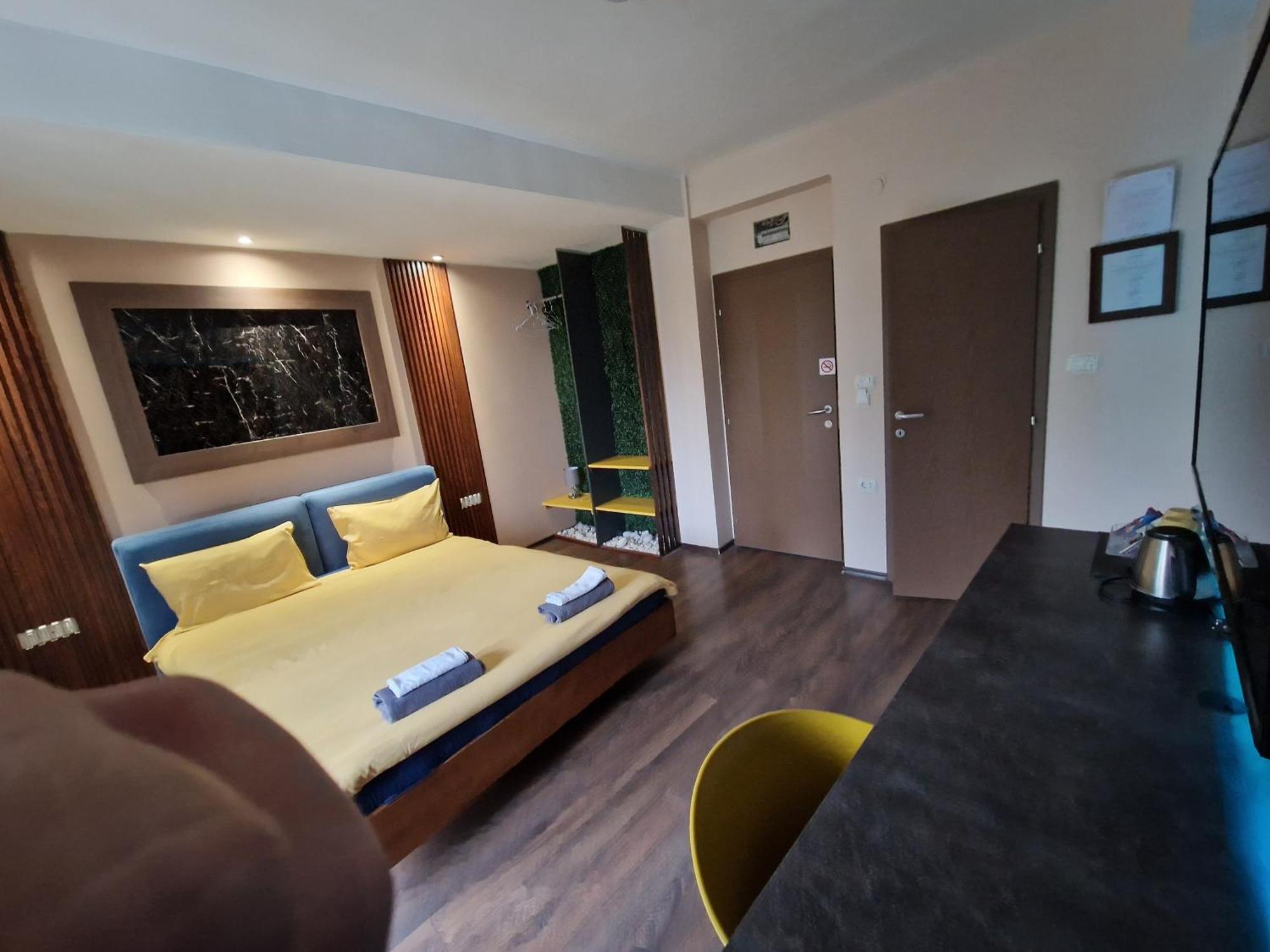 Vanilla Boutique Apartments Szkopje Kültér fotó