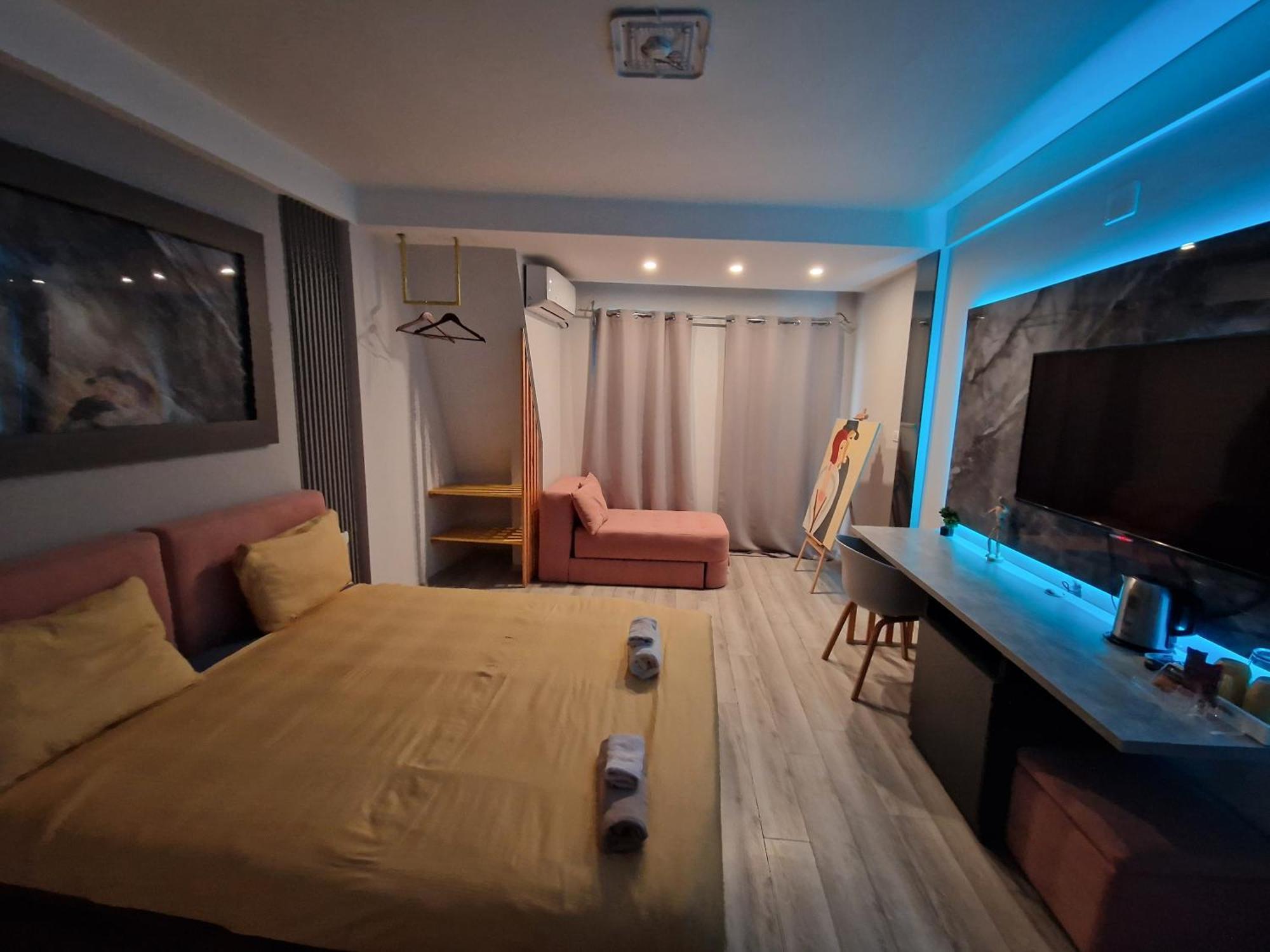 Vanilla Boutique Apartments Szkopje Kültér fotó