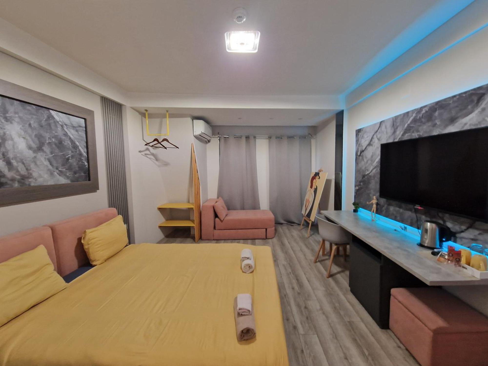 Vanilla Boutique Apartments Szkopje Kültér fotó
