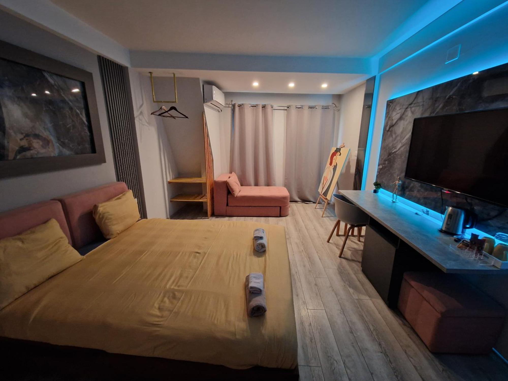 Vanilla Boutique Apartments Szkopje Kültér fotó