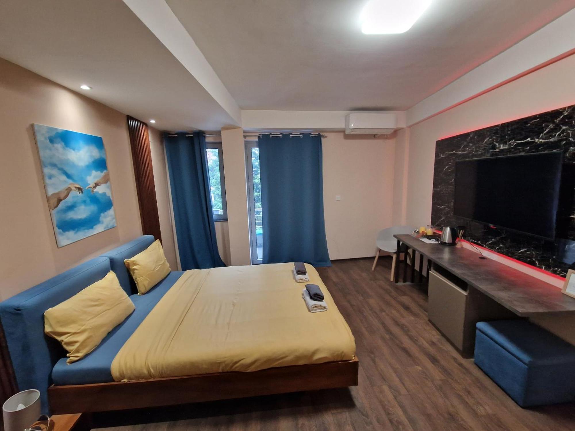 Vanilla Boutique Apartments Szkopje Kültér fotó